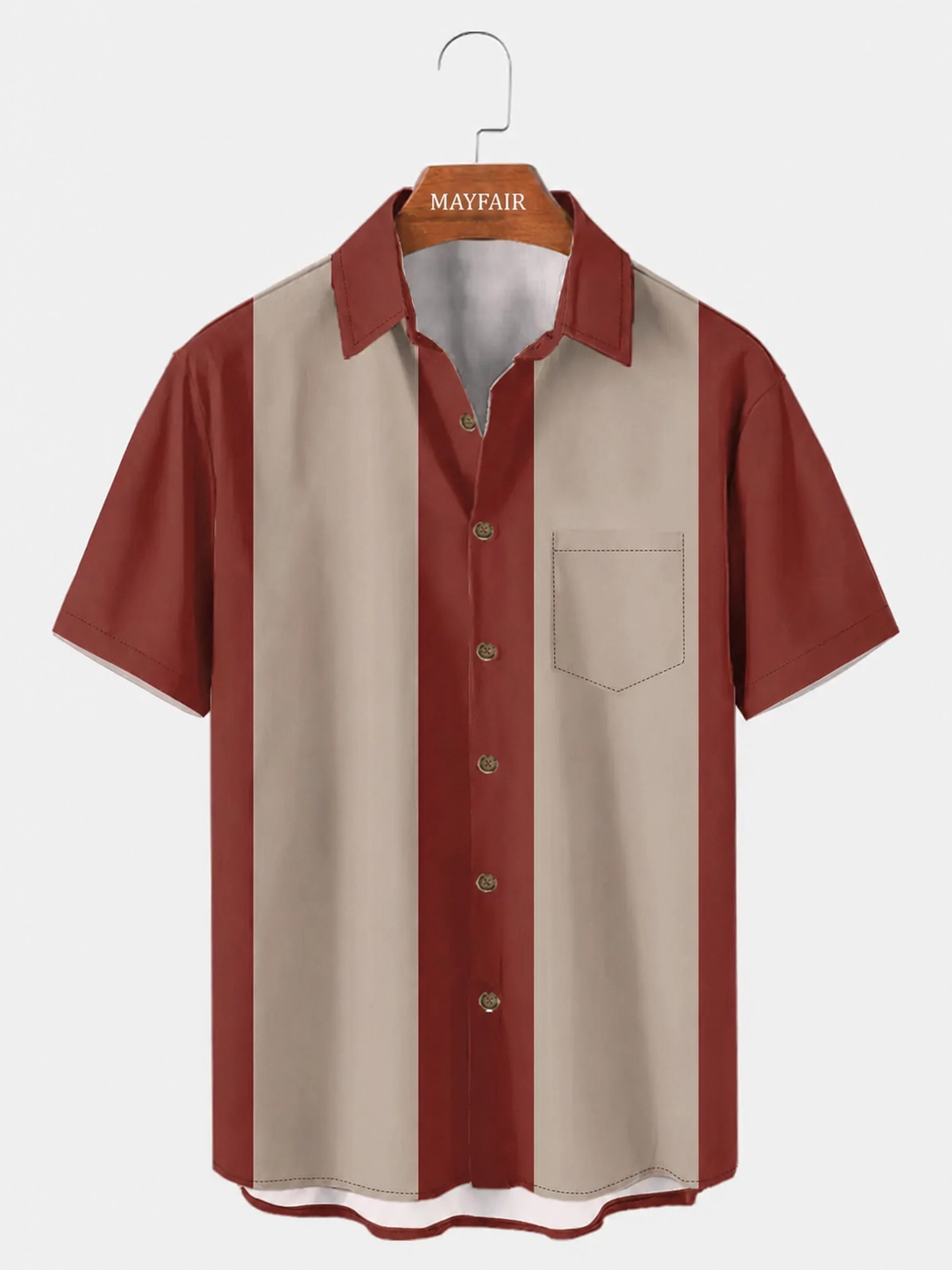 MAYFAIR Dean — Men's Retro Bowling Shirt