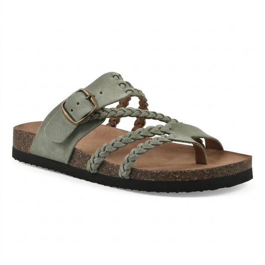 Hayleigh Braided Cork Sandals – Your Feet Called. They Want These.