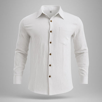 Beckett Linen Pocket Shirt