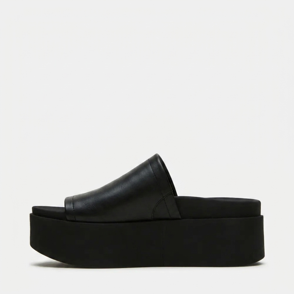 MAYFAIR Arwinn — Women's Leather Platform Slides