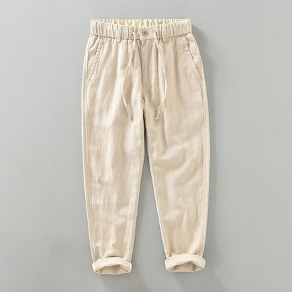 Elliot Cotton-Linen Pants