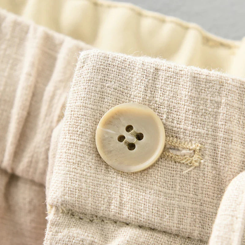 Elliot Cotton-Linen Pants
