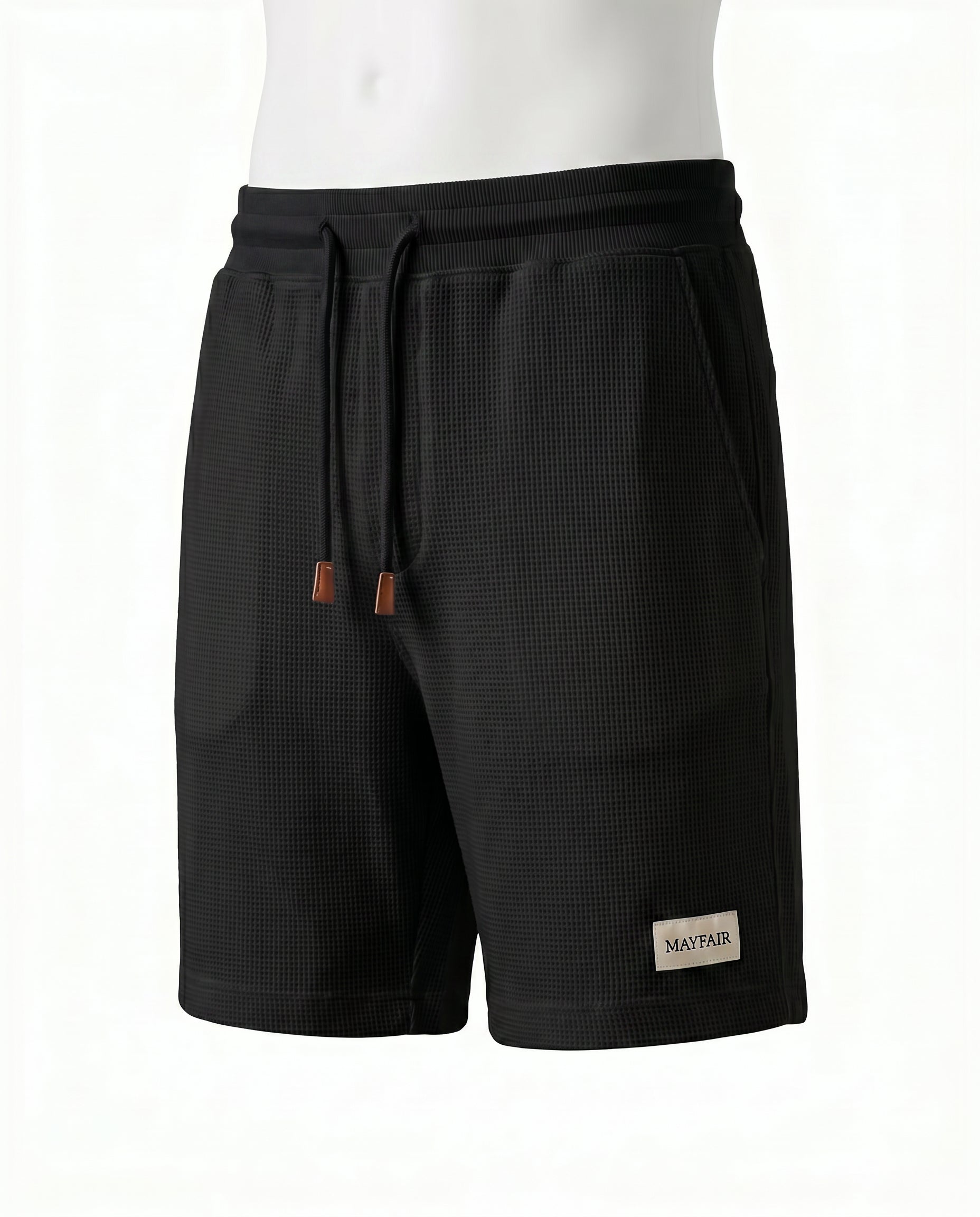 MAYFAIR Men's Elegant Shorts - Black