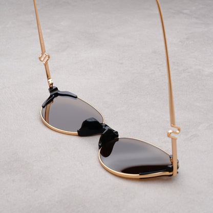 Golden Hour Oval Sunglasses