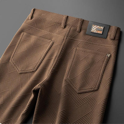Bikham Warm Jacquard Trousers