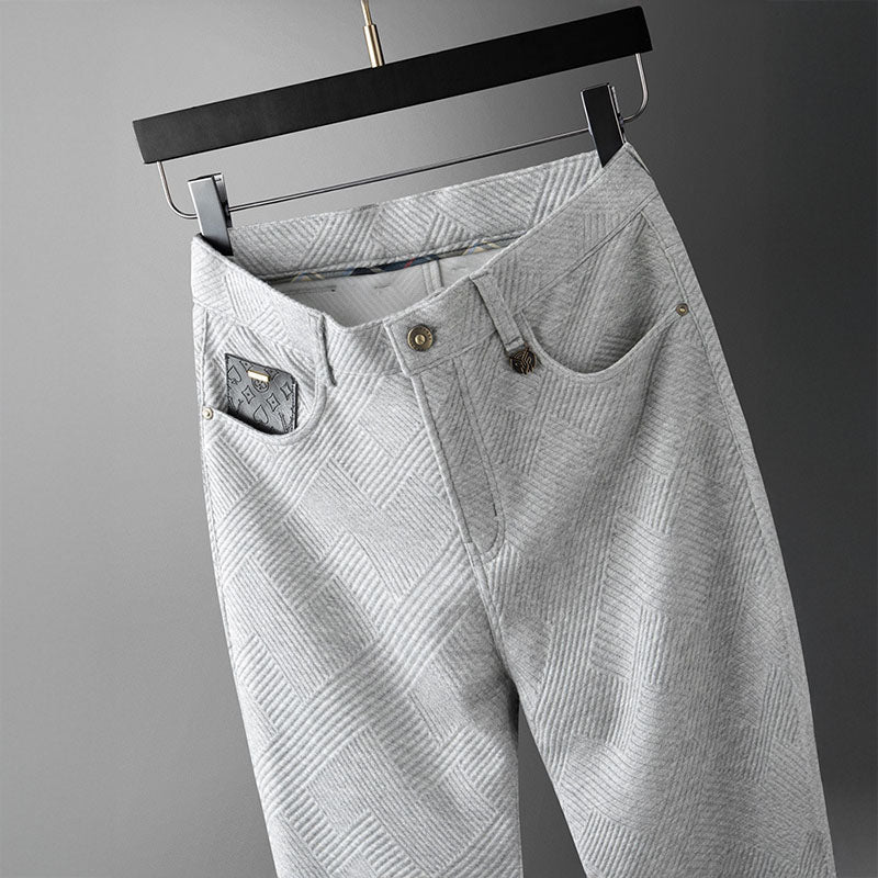 Bikham Warm Jacquard Trousers