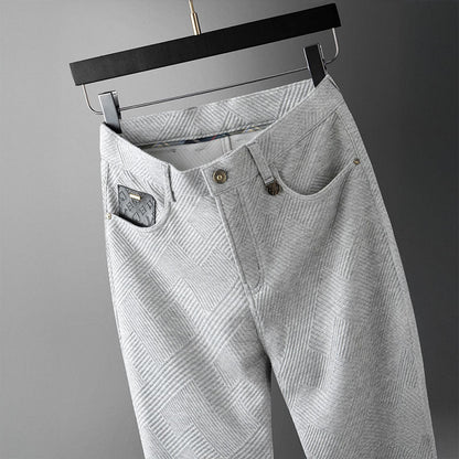 Bikham Warm Jacquard Trousers