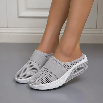 Elaine | Breathable Orthopedic Slip-On Mules