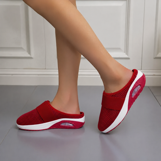 Elaine | Breathable Orthopedic Slip-On Mules
