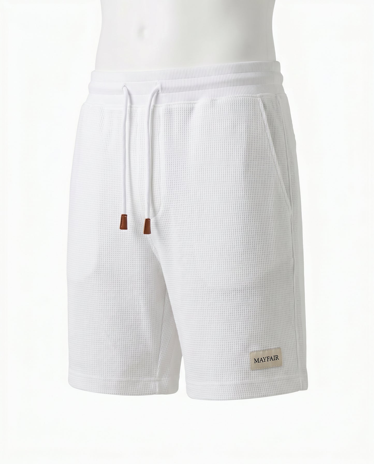 MAYFAIR Men's Elegant Shorts - White