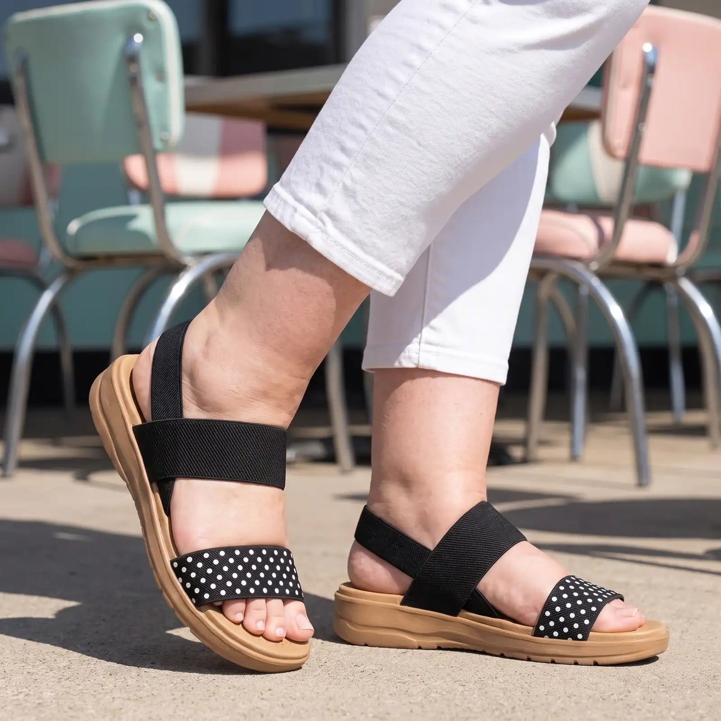 Free Stride Sandals - Lightweight Stretch Sandals for All-Day Comfort