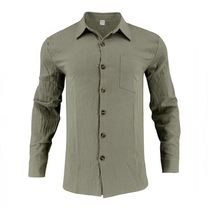 Beckett Linen Pocket Shirt