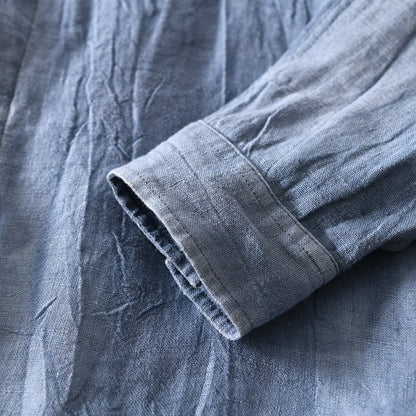 Toshiro 100% Linen Long Sleeve