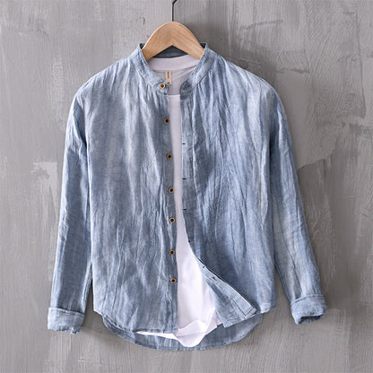 Toshiro 100% Linen Long Sleeve