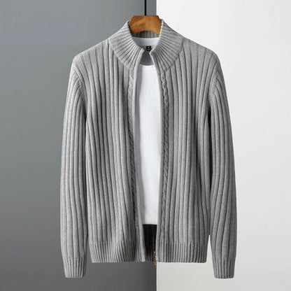 ÉMILIO LUXE Zip Cardigan