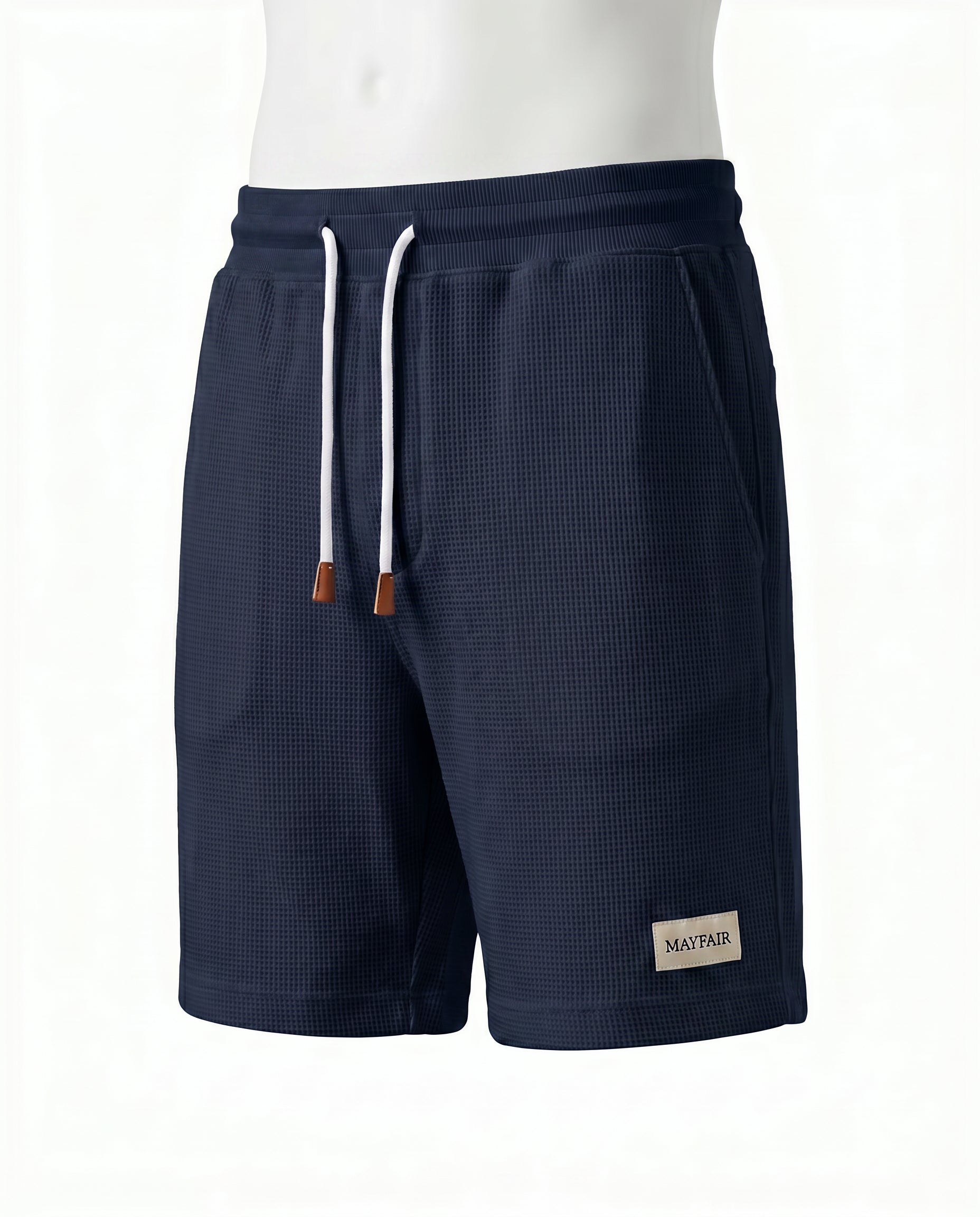 MAYFAIR Men's Elegant Shorts - Navy