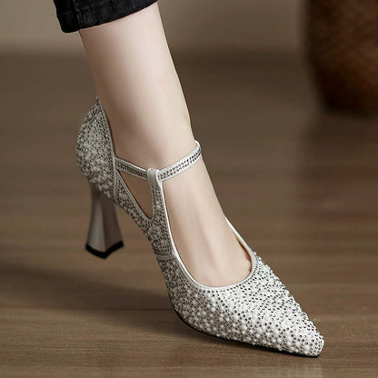 Kiera Rhinestone Heels