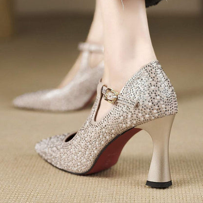 Kiera Rhinestone Heels
