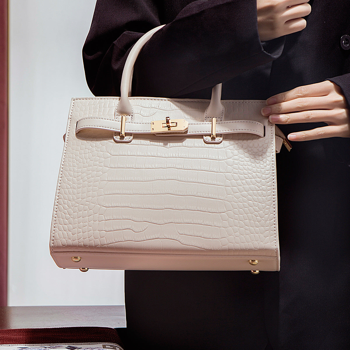 Geneve Leather Handbag