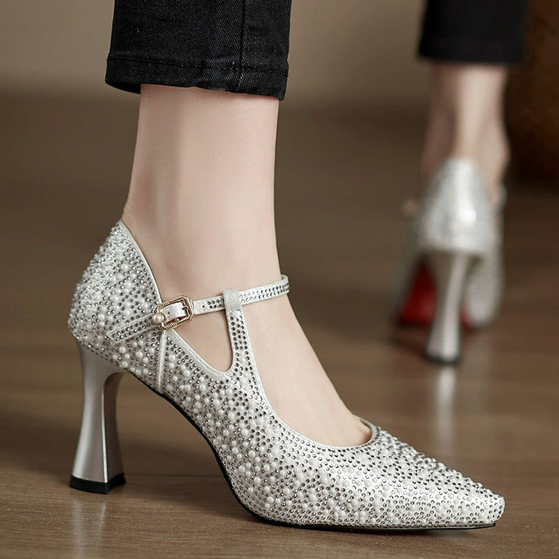 Kiera Rhinestone Heels