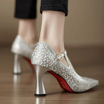 Kiera Rhinestone Heels