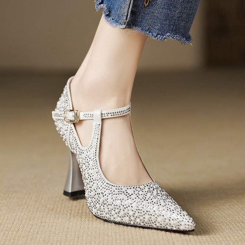 Kiera Rhinestone Heels