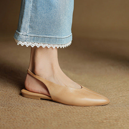 Amelie Genuine Leather Slingback