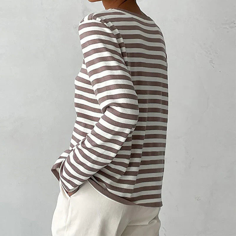 Marina Striped Cotton Shirt
