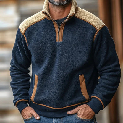 Bromley Stand-Collar Pullover