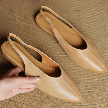 Amelie Genuine Leather Slingback