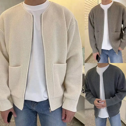 Lyndon Crew Knit Cardigan