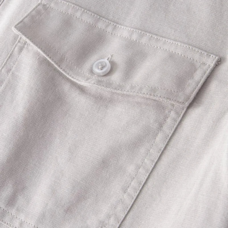 Rafael Sunrise Linen Polo