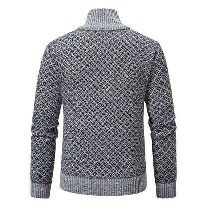 Caden Grid Knit Jacket