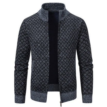 Caden Grid Knit Jacket