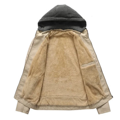 Dante Hooded Leather Jacket