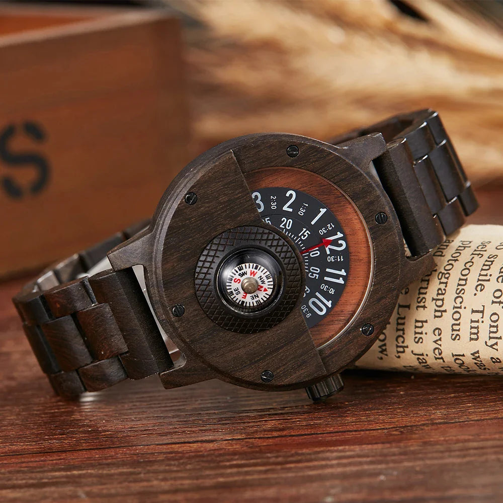 Boreal Walnut Wood Watch