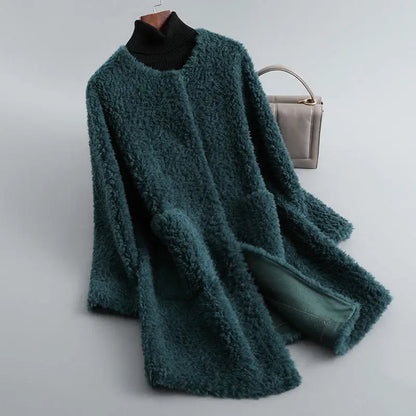 Margot Teddy Shearling Coat