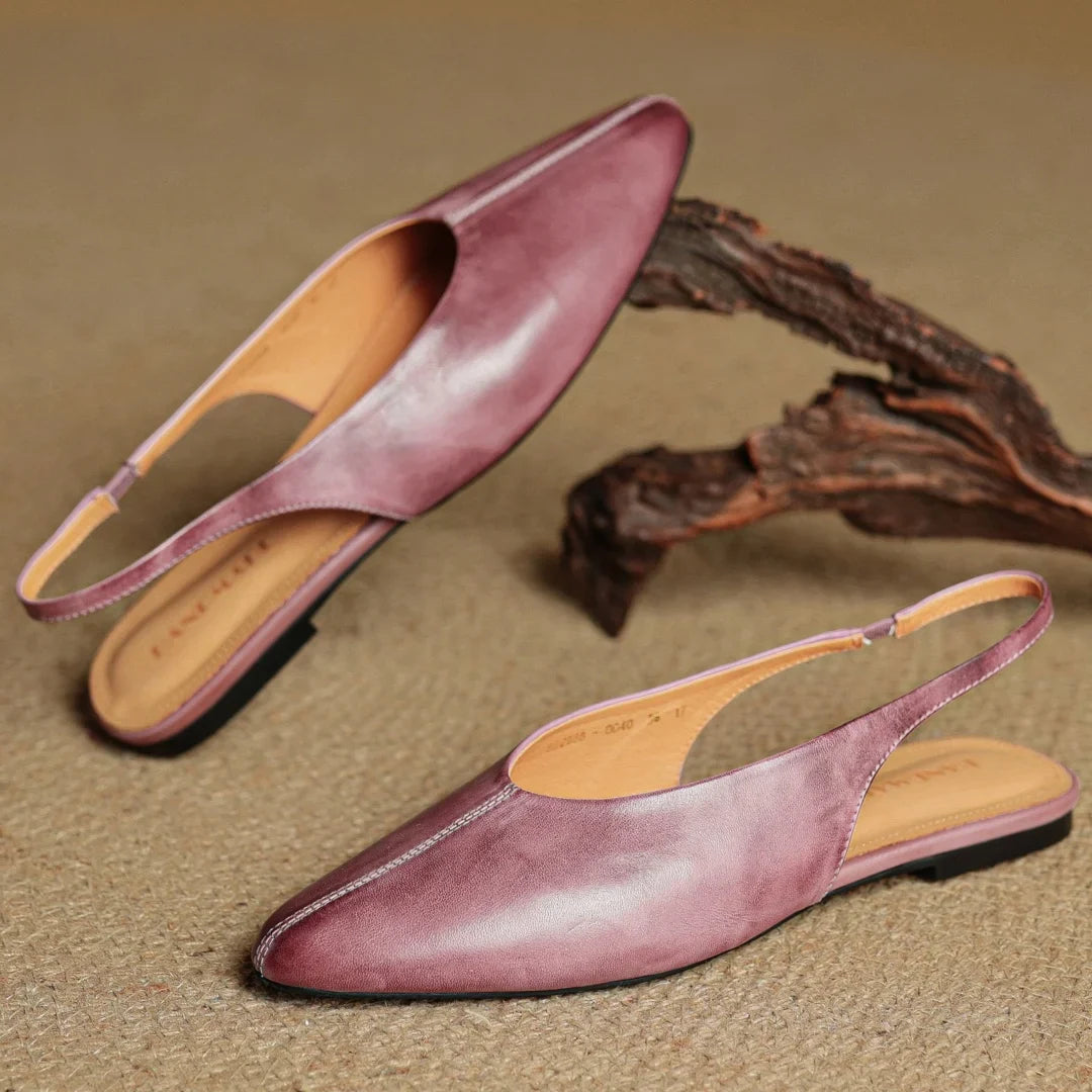 Amelie Genuine Leather Slingback