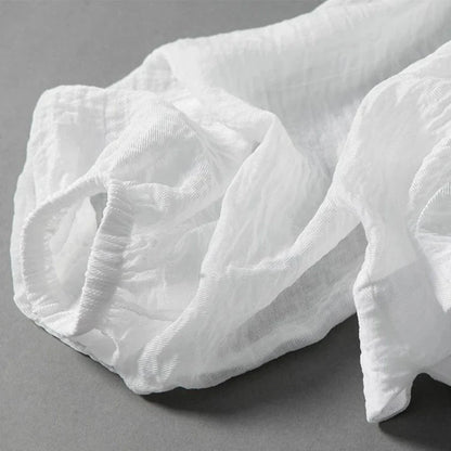 Eliza Cloud Linen Blouse