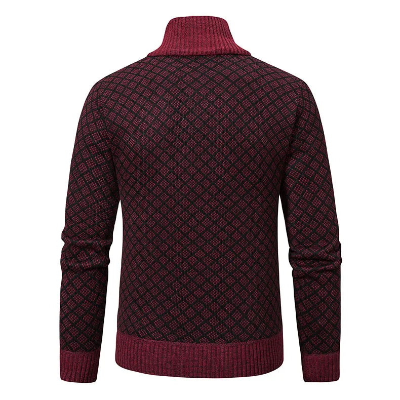 Caden Grid Knit Jacket