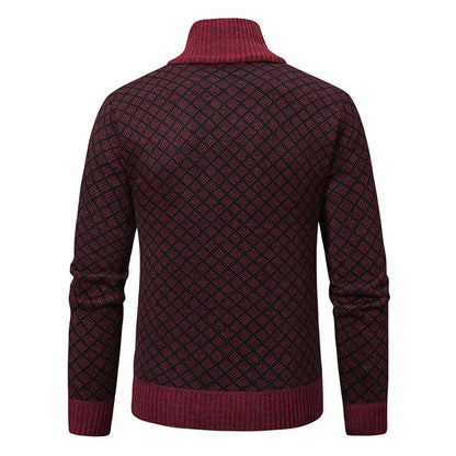 Caden Grid Knit Jacket