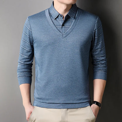 MONTGOMERY REFINED LONG SLEEVE POLO
