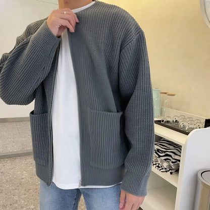 Lyndon Crew Knit Cardigan