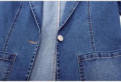 Elena Denim Blazer