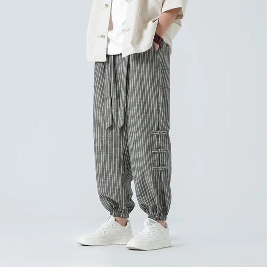 Kyoto Comfort Cotton Linen Pants