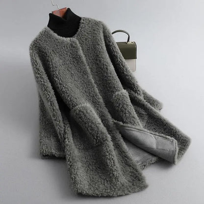 Margot Teddy Shearling Coat