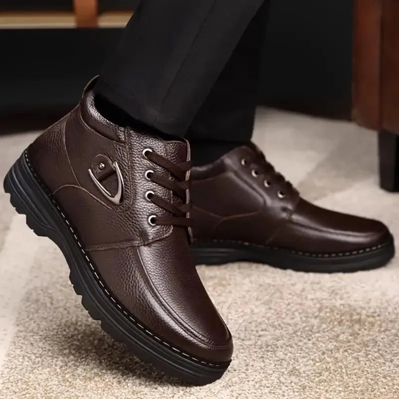 Brenton Leather Ankle Boots