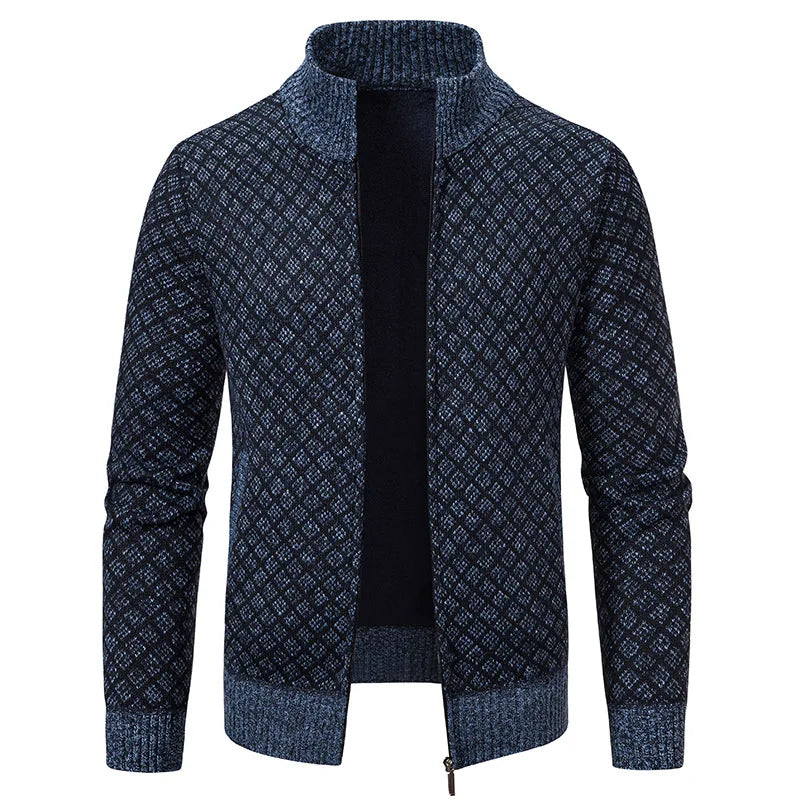 Caden Grid Knit Jacket
