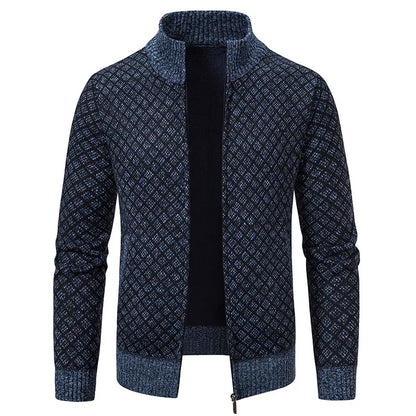 Caden Grid Knit Jacket