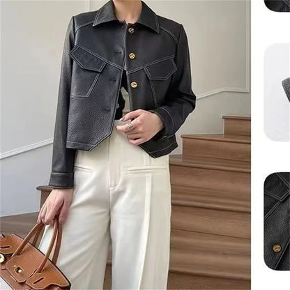 Elan Couture Vintage Leather Jacket